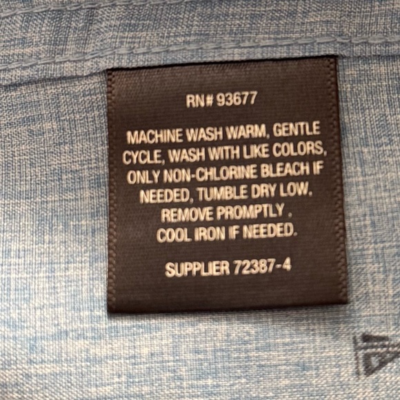 St. John’s Bay Men’s XL Performance Quick-Dri UPF 50 Button-Up Shirt - Picture 4 of 7